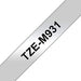 Brother TZe-M931 - Black on matte silver - Roll (1.2 cm x 8 m) 1 roll(s) laminated tape - for Brother PT-D210, D600, H110, H200, P-Touch PT-1005, E110, H107, P-Touch Cube Plus PT-P710