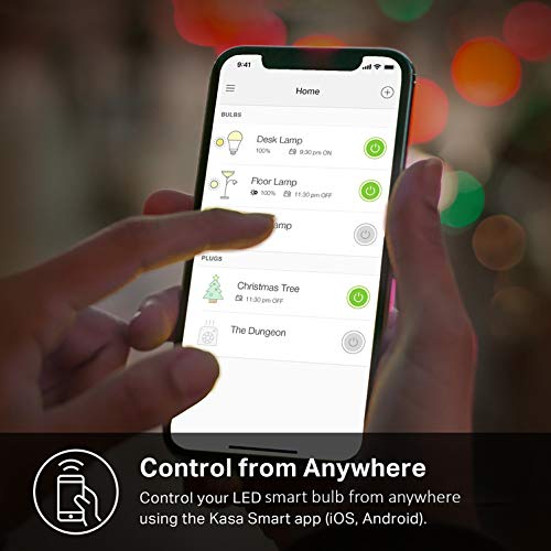 TP-Link KL110 - LED light bulb - shape: A19 - E26 - 10 W (equivalent 60 W) - white light - 2700 K