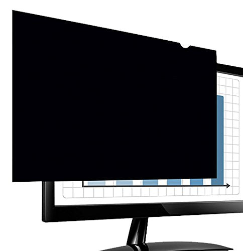 Best Value Fellowes PrivaScreen Anti Glare Privacy Filter and Screen Protector for Monitor/Computer, 24 Inches 16:9 Widescreen - Easy Attach and Removal with Quick Reveal Tabs, Black