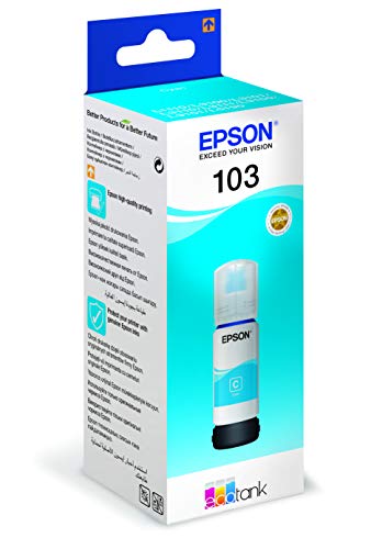 Epson 103 Ecotank Cyan Ink Cart