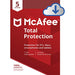 McAfee Total Protection - Subscription licence (1 year) - 5 devices - Download - Win, Mac, Android, iOS - English - United Kingdom
