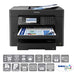 Epson WorkForce Pro WF-7840DTWF - Multifunction printer - colour - ink-jet - A3 plus (311 x 457 mm) (original) - A3 (media) - up to 25 ppm (printing) - 550 sheets - 33.6 Kbps - USB 2.0, LAN, Wi-Fi(n), USB host