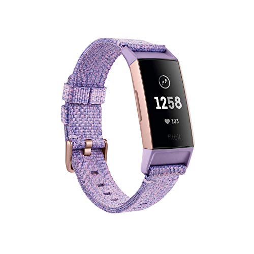 Fitbit Charge 3 - Special Edition - rose gold - activity tracker with sport band - lavender - monochrome - Bluetooth - 30 g