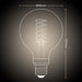 Philips Hue White - LED filament light bulb - shape: G93 - E27 - 7 W (equivalent 40 W) - class A+ - soft white light - 2100 K