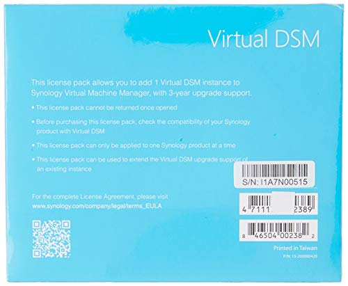 Virtual DSM License for Synology NAS