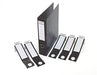 Best Value Durable Ordofix Self-Adhesive Spine Labels for Lever Arch File - Black, Pack of 10