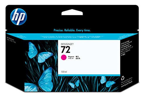 HP 72 - C9372A - 1 x Magenta - Ink cartridge - For DesignJet T1100, T1120, T1200, T1300, T2300, T610, T620, T770, T790, T795