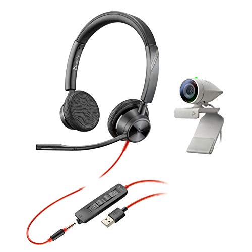 Poly Studio P5 Video Conferencing System with Blackwire 3325 USB A Worldwide Headset