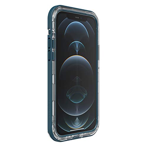 LifeProof N╦XT - Back cover for mobile phone - clear lake - for Apple iPhone 12, 12 Pro