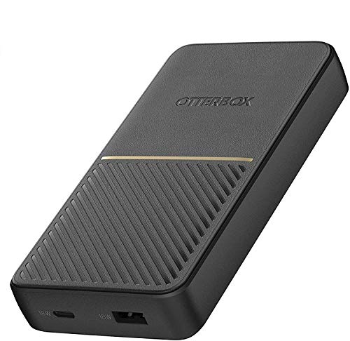 OtterBox Standard - Power bank - 15000 mAh - 18 Watt - 3 A - Apple Fast Charge, Huawei Fast Charge, PE 2.0+, PD 3.0, QC 3.0, AFC, SFCP - 2 output connectors (USB, USB-C) - on cable: USB, USB-C