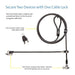Kensington MicroSaver 2.0 Keyed Twin Laptop Lock - Security cable