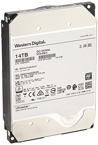 WD Ultrastar DC HC530 WUH721414ALE6L4 - Hard drive - 14 TB - internal - 3.5" - SATA 6Gb/s - 7200 rpm - buffer: 512 MB