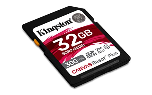 32GB CanvasRctPls SDHC UHS-II 300R/260W
