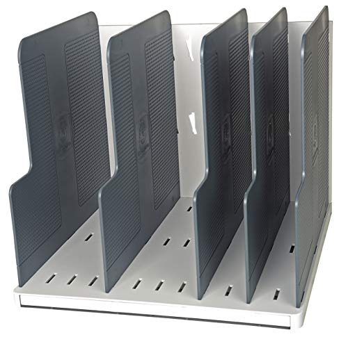 Best Value Exacompta Modulotop Office, Vertical Sorter - Light Grey/Mouse Grey