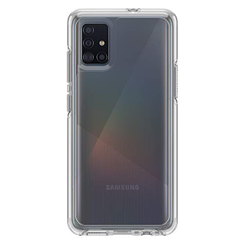 OtterBox Symmetry Series Clear - Back cover for mobile phone - polycarbonate, synthetic rubber - clear - for Samsung Galaxy A51