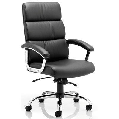 Desire High Executive Chair White With Arms EX000020