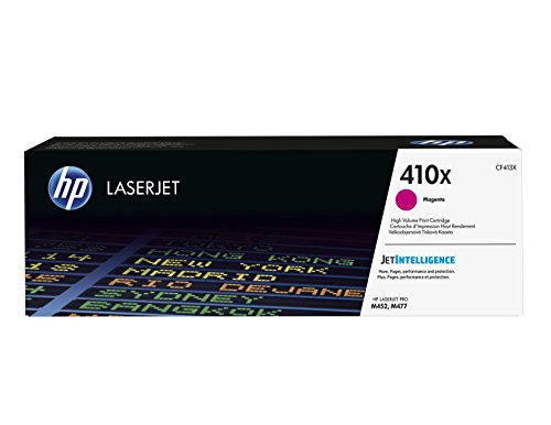 HP 410X - High Yield - magenta - original - LaserJet - toner cartridge (CF413X) - for Color LaserJet Pro M452, MFP M377, MFP M477