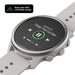 Suunto 5 Peak - 43 mm - grey - sport watch with strap - silicone - grey - wrist size: 120-200 mm - display 1.1" - Bluetooth - 39 g - ridge sand