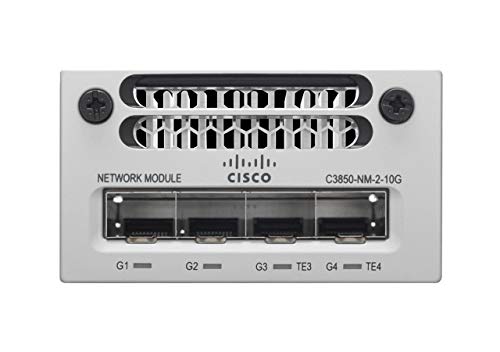 Cisco - Expansion module - 10 GigE - refurbished - for Catalyst 3850-12, 3850-12X48, 3850-24, 3850-48