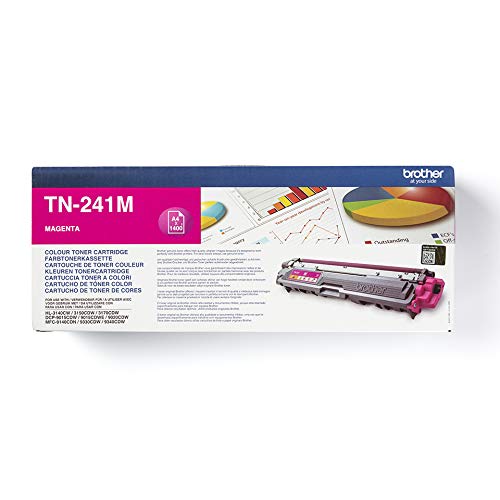 Brother TN241M - Magenta - original - toner cartridge - for Brother DCP-9015, DCP-9020, HL-3140, HL-3150, HL-3170, MFC-9140, MFC-9330, MFC-9340