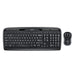 Logitech Wireless Combo MK330 - Keyboard and mouse set - wireless - 2.4 GHz - Italian - black