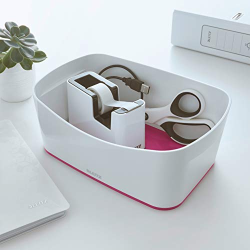 Leitz Mybox Storage Tray Wow White Pink Dd