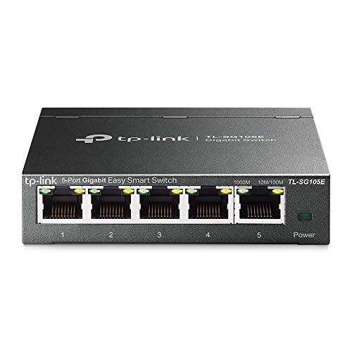 TP-Link 5-Port Gigabit Easy Smart Switch - TL-SG105E