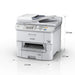 Epson WorkForce Pro WF-6590DWF - Multifunction printer - colour - ink-jet - A4 (210 x 297 mm) (original) - A4/Legal (media) - up to 22 ppm (copying) - up to 24 ppm (printing) - 580 sheets - 33.6 Kbps - USB 2.0, Gigabit LAN, Wi-Fi(n), USB host, NFC