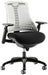 Flex Chair Black Frame With Moonstone White Back KC0072