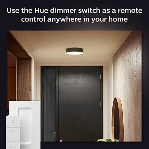 Philips Hue White ambiance Enrave Medium - Ceiling lamp - LED - 19.2 W - cool white/warm white light - 2200-6500 K - black
