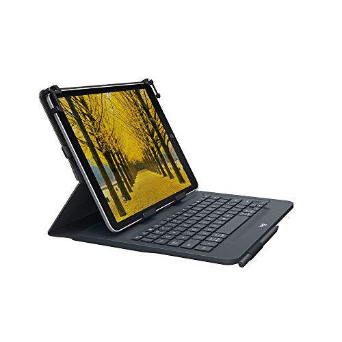 Logitech Universal - Keyboard and folio case - wireless - Bluetooth 3.0 - QWERTY - UK