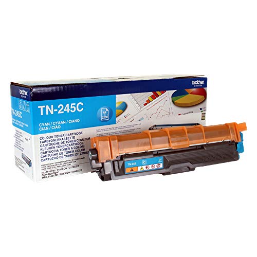 Best Value Brother TN-245C Toner Cartridge, High Yield, Cyan, Brother Genuine Supplies