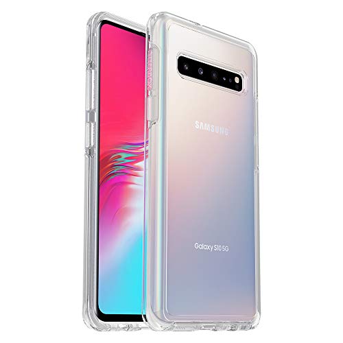 OtterBox Symmetry Series Clear - Back cover for mobile phone - polycarbonate, synthetic rubber - clear - for Samsung Galaxy S10, S10 5G