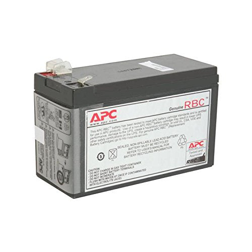 APC Replacement Battery Cartridge #114 - UPS battery - 60 VA - 1 x Lead Acid - black - for P/N: BE450G, BE450G-CN, BE450G-LM, BN4001, BR500CI-IN, BR500CI-RS, BX500CI