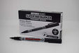 Best Value Uni-Ball 147540 Super Ink Permanent Marker Quick-drying Fade-free 0.9mm Line Ref 9001410 - Black [Pack of 12]