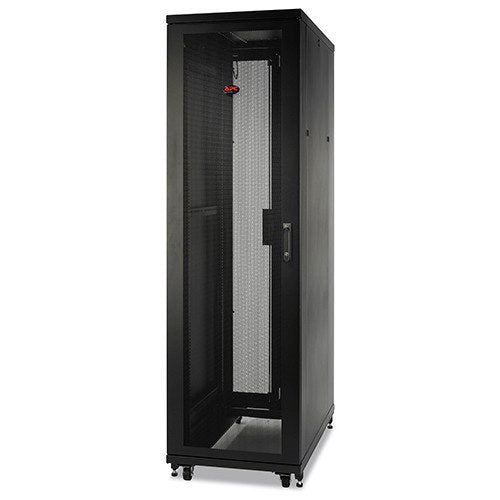 NetShelter SV 42U 600mm Wide x 1060mm Deep Enclosure with Sides, Black, Single Rack Unassembled (WxDxH: 60 cm x 106 cm x 205.7 cm)  *****May require special handling and delivery can take up to 3 days due to the size. Check with sales.