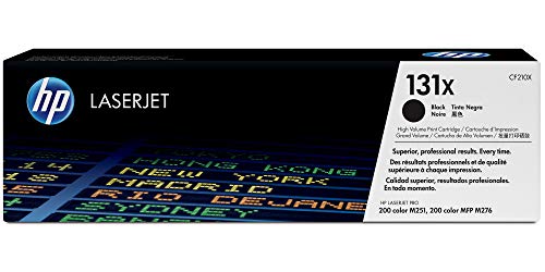 Best Value HP CF210X 131X High Yield Original LaserJet Toner Cartridge, Black, Pack of 1