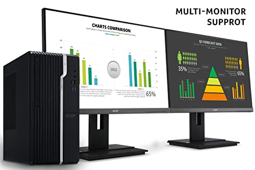 Acer Veriton S2680G Intel Core i5 11400 8GB RAM 256GB SSD Intel UHD Graphics 730 Windows 10 Pro Desktop PC