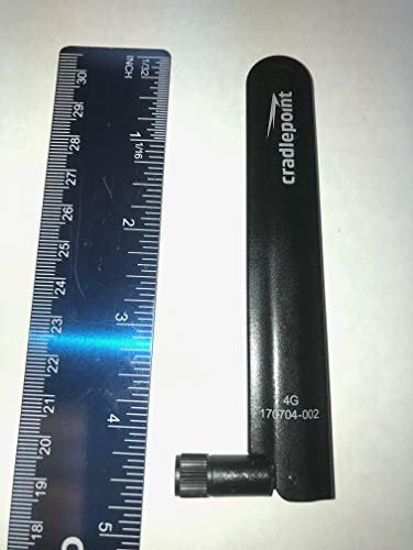 Cradlepoint - Antenna - cellular - 2 dBi (for 698 - 960 MHz), 3 dBi (for 1.7 - 2.7 GHz) - black mini - for Cradlepoint IBR900, IBR950, COR IBR600, IBR650, IBR900, IBR950
