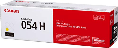 Canon 054 High Yield Laser Toner Cartridge Yellow 3025C002