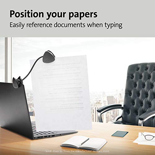 Kensington FlexClip Copyholder - Copy holder - black