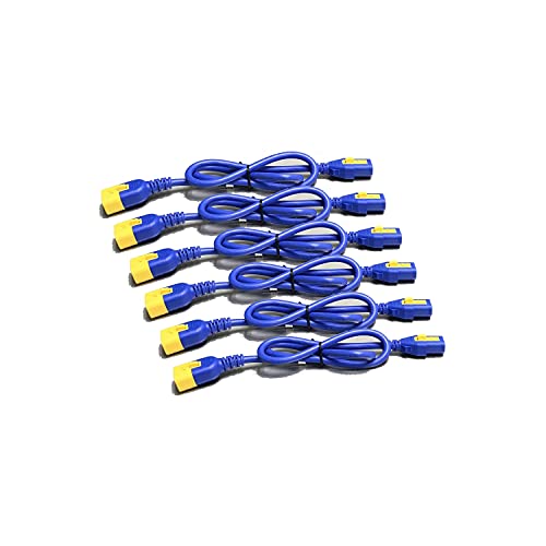 APC AP8000 - Power cable - IEC 60320 C13 to IEC 60320 C14 - 10 A - 1.83 m - blue - Worldwide - for P/N: SCL500RMI1UC, SCL500RMI1UNC, SMT3000I-AR, SMT3000R2I-AR, SMTL750RMI2UC, SRT1500RMXLI