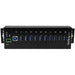 Best Value StarTech.com 10 Port USB 3.0 Hub - Industrial Grade - ESD/Surge Protection - Powered & Mountable USB Expander Hub (ST1030USBM)