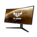 ASUS TUF Gaming VG34VQL1B - LED monitor - curved - 34" - 3440 x 1440 UWQHD @ 165 Hz - VA - 550 cd/m - 4000:1 - DisplayHDR 400 - HDR10 - 1 ms - 2xHDMI, 2xDisplayPort - speakers