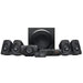 Logitech Z-906 - Speaker system - for home theatre - 5.1-channel - 500 Watt (Total)