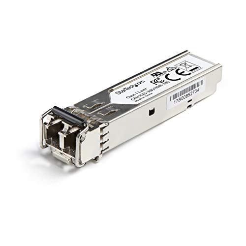 STARTECH.COM SFP1GLXEMCST Transceiver Module SFP Module 1000Base-LX Dell EMC Compatible Fiber Optic 1310nm LC Single Mode with DDM