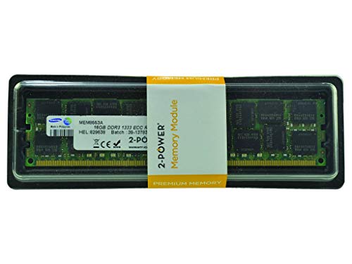 2-Power - DDR3L - module - 16 GB - DIMM 240-pin - 1333 MHz / PC3L-10600 - CL9 - 1.35 V - registered - ECC
