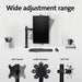 Kensington SmartFit Ergo Single Extended Monitor Arm - Mounting kit - for Monitor (adjustable arm) - black - screen size: up to 34" - desktop, C-clamp, grommet, desk-mountable