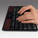 Logitech Wireless Solar K750 - Keyboard - wireless - 2.4 GHz - Nordic