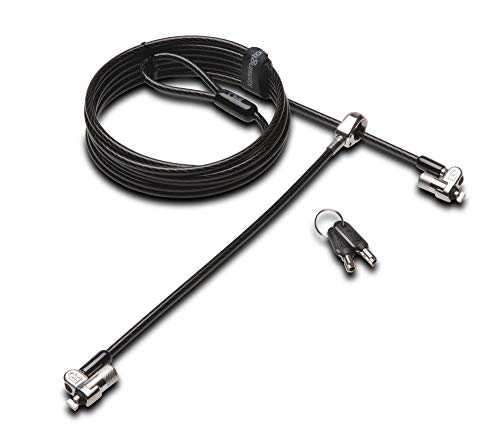 Kensington MicroSaver 2.0 Keyed Twin Laptop Lock - Security cable
